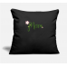 Mom Lover Black Pillow